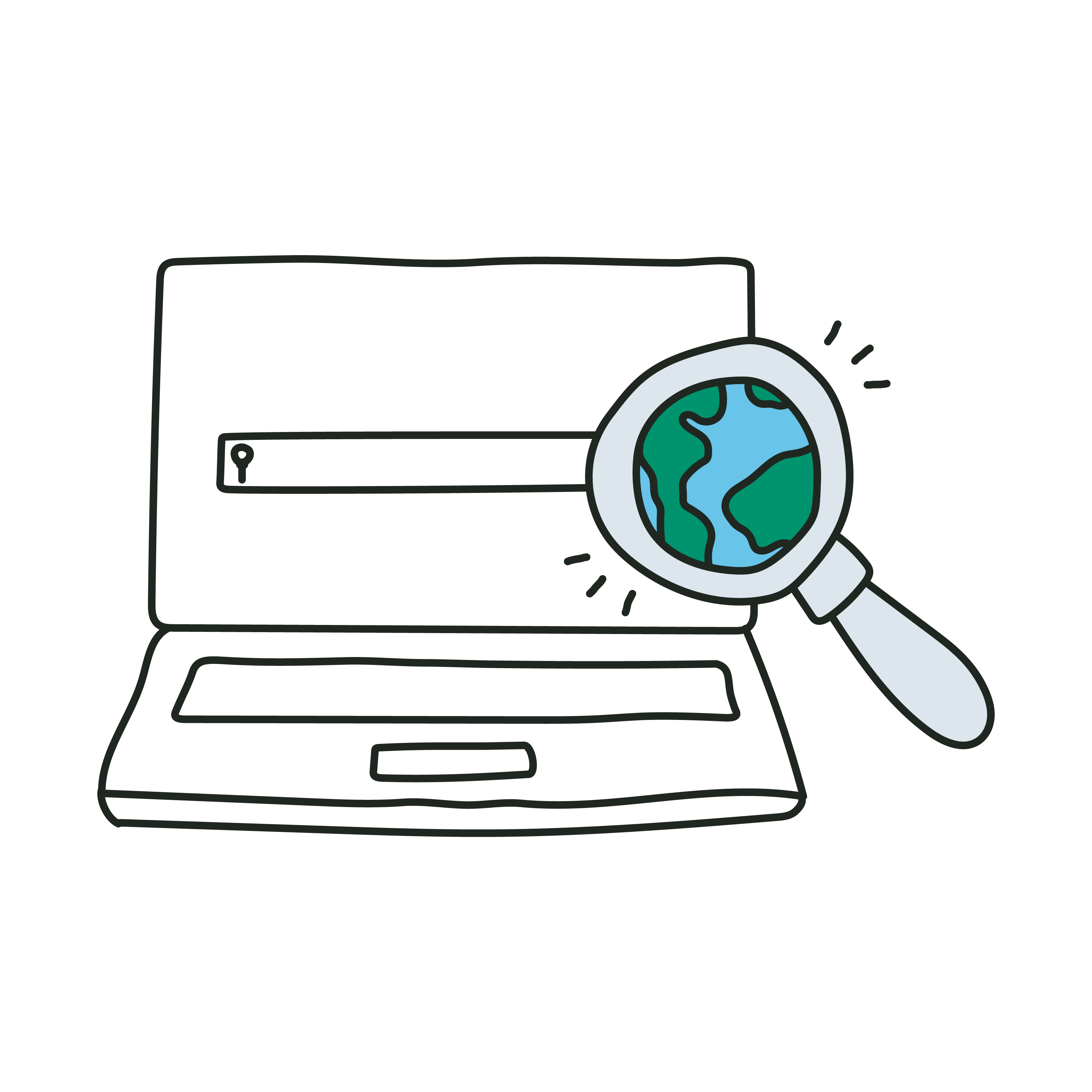 laptop search planet